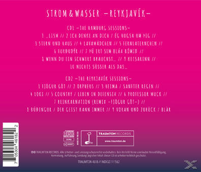 Strom & Wasser - REYKJAVIK  - (CD)