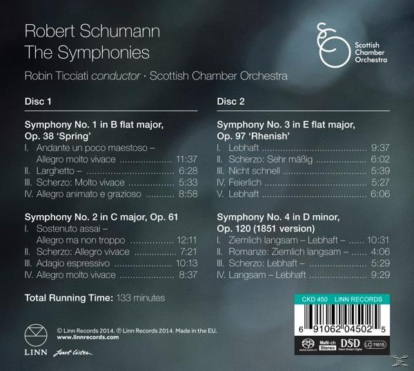 Scottish Chamber Orchestra - Sinfonien 1-4  - (SACD Hybrid)