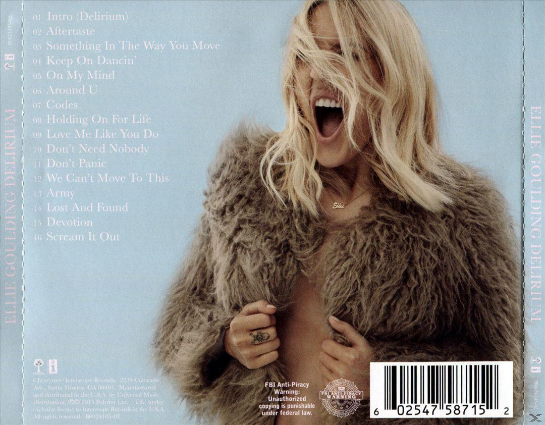 Albumcover mit einer schreienden Frau mit blonden Haaren. Text und Trackliste sind sichtbar. Pelzmantel.