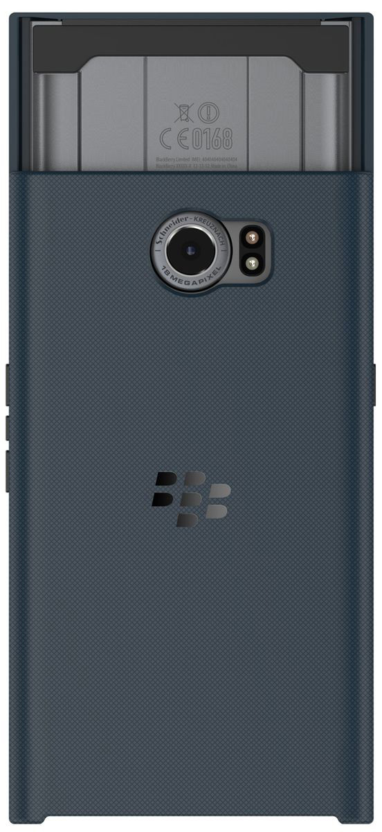 Blackberry, Dunkelblau Priv, BLACKBERRY Backcover, Slide-out,