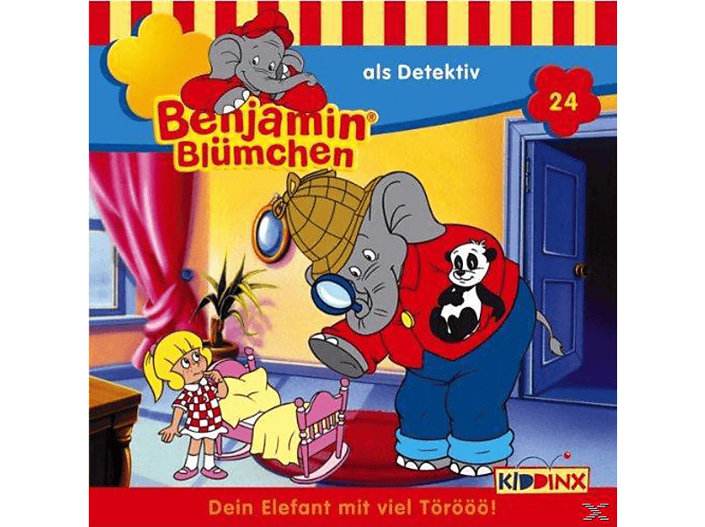 Benjamin Blümchen - Folge 024:...als Detektiv  - (CD)