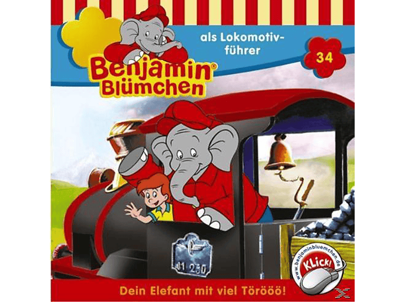 Blümchen Lokomotivführer Folge (CD) - Benjamin - 034:...als