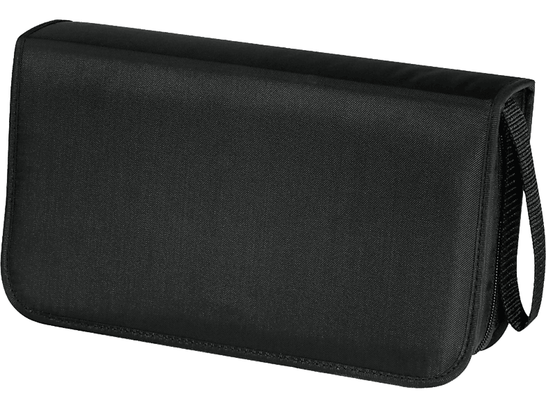 HAMA 33832 CD-/DVD-/Blu-ray-Tasche 80, Schwarz