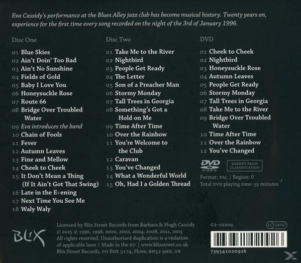 Eva Cassidy - Nightbird (Limited Edition 2cd+Dvd)  - (CD + DVD Video)