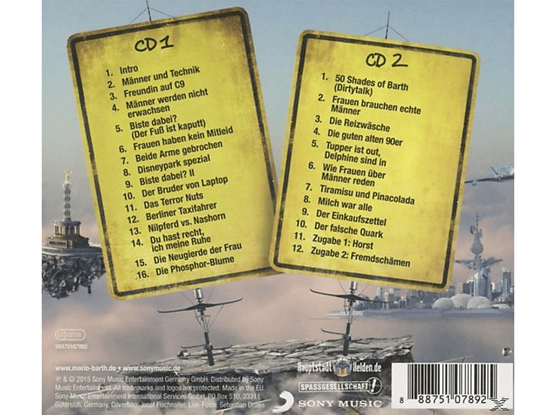 Thumbnail - Mario Barth - Männer sind bekloppt, aber sexy! (CD)