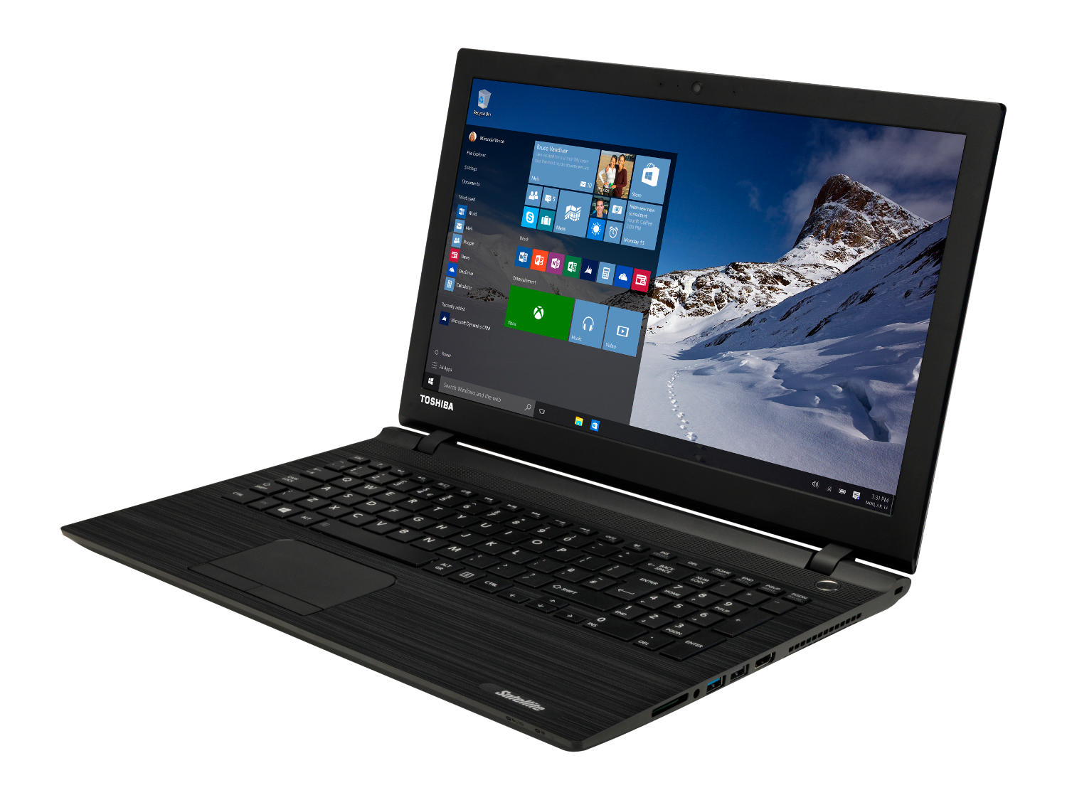 TOSHIBA Satellite C55D-C-13E 15.6" AMD A8-7410 2.2 GHz 6GB 1TB Radeon R5 M330 2GB Windows 10 Laptop