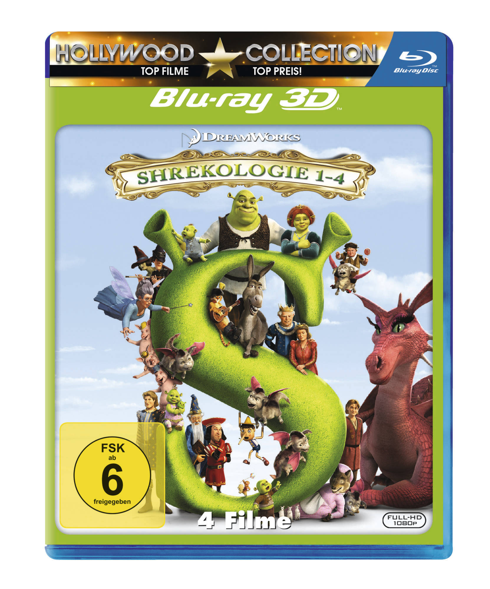 Shrek - Komplette Geschichte 3D Blu-ray