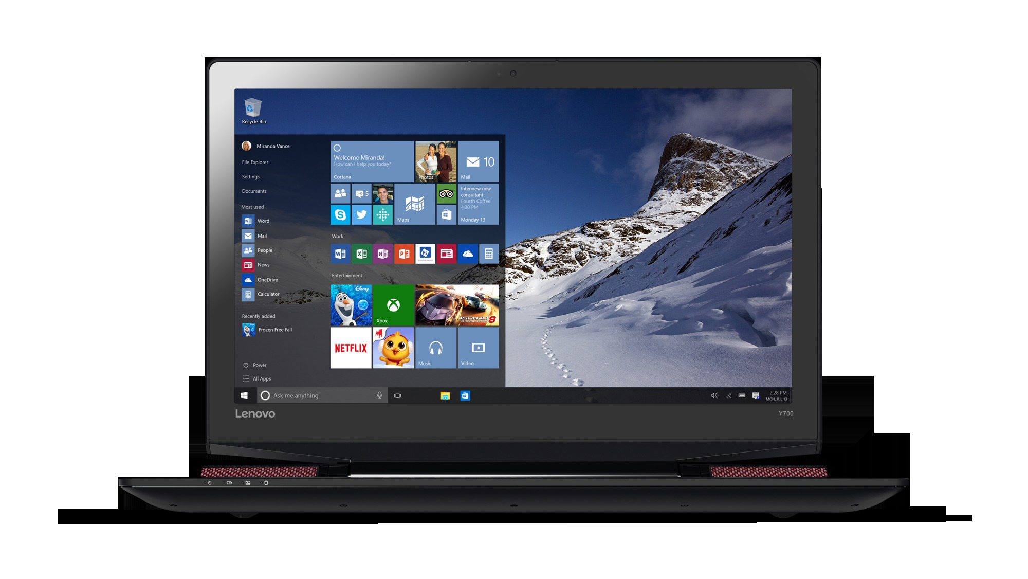 LENOVO Y700 - 17,3 Zoll - Intel® Core™ i7 i7-6700HQ - 16 GB - 1 TB - NVIDIA GeForce® GTX 960 - Windows 10 (64 Bit)