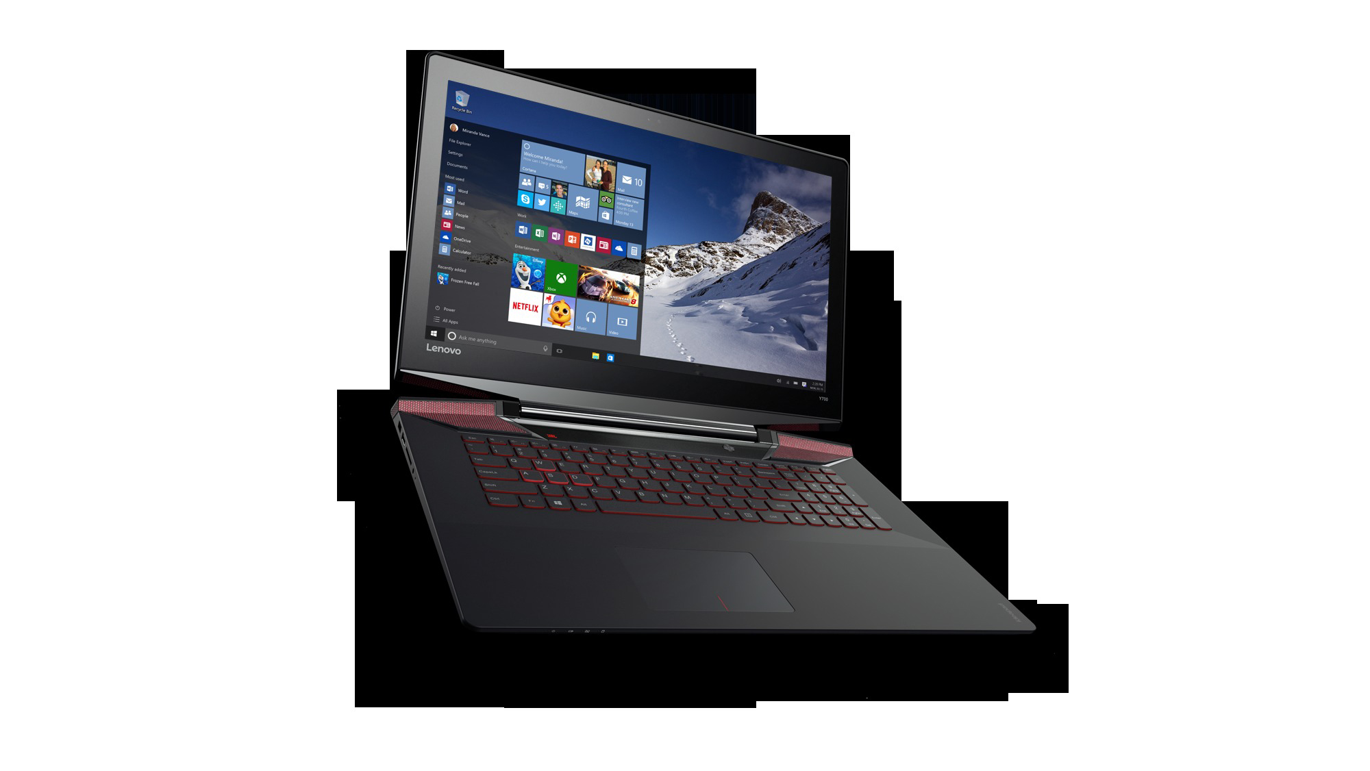 LENOVO Y700 - 17,3 Zoll - Intel® Core™ i7 i7-6700HQ - 16 GB - 1 TB - NVIDIA GeForce® GTX 960 - Windows 10 (64 Bit)