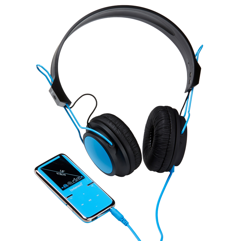INTENSO MP3 Videoplayer Mp3-Player 8 GB, Blau