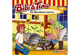Bibi und Tina - Folge 63: Die Waschbären sind los  - (CD)