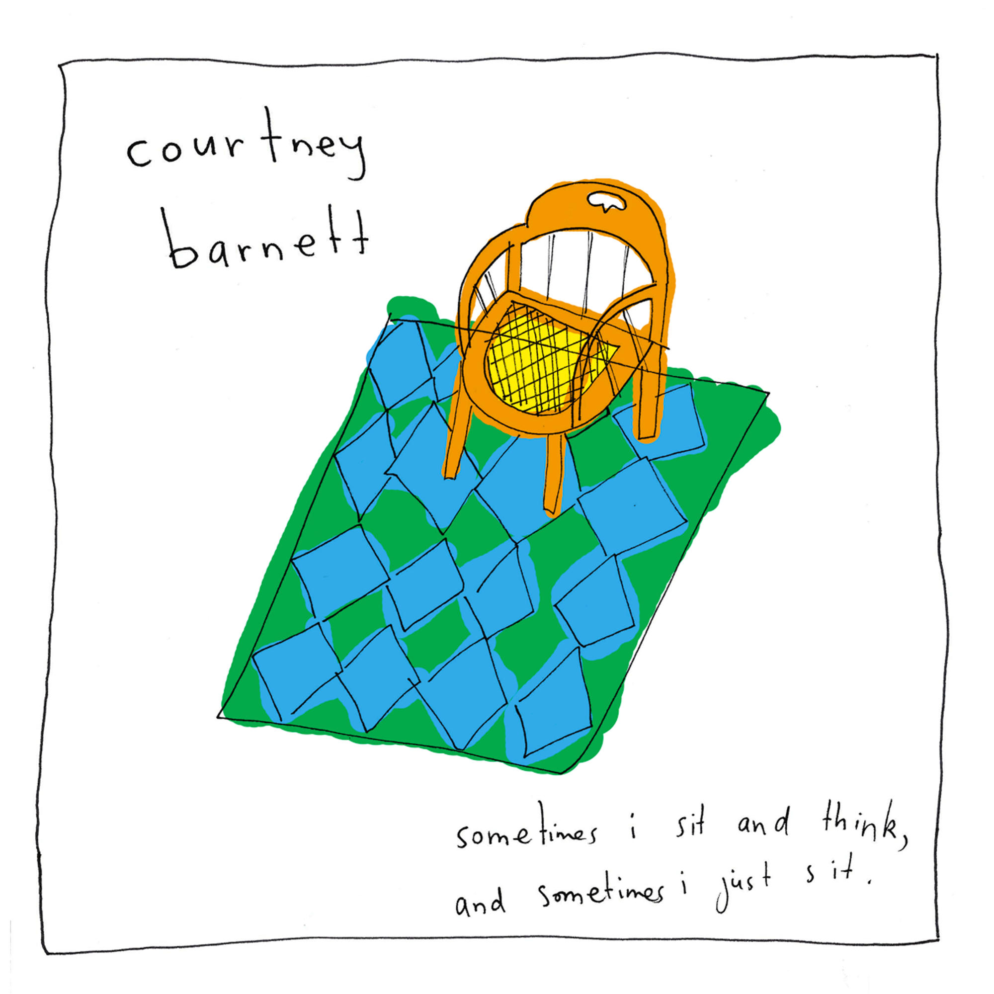 Courtney Sometimes And Sit - - I And Sometimes...(Lp+Mp3) Barnett (Vinyl) Think,