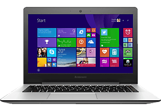 LENOVO U41, Notebook mit 14 Zoll Display, Intel® Core™ i5 Prozessor, 8 GB RAM, 256 GB SSD, Intel HD Grafik, Silber