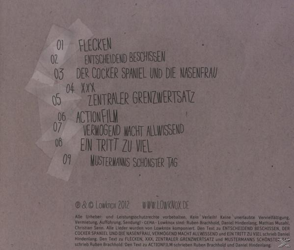 Lowknox - Raubtier Mensch  - (CD)