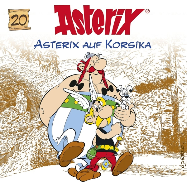 Asterix - 20: Asterix Auf Korsika - (CD)