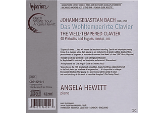 Angela Hewitt - DAS WOHLTEMPERIRTE CLAVIER  - (CD)