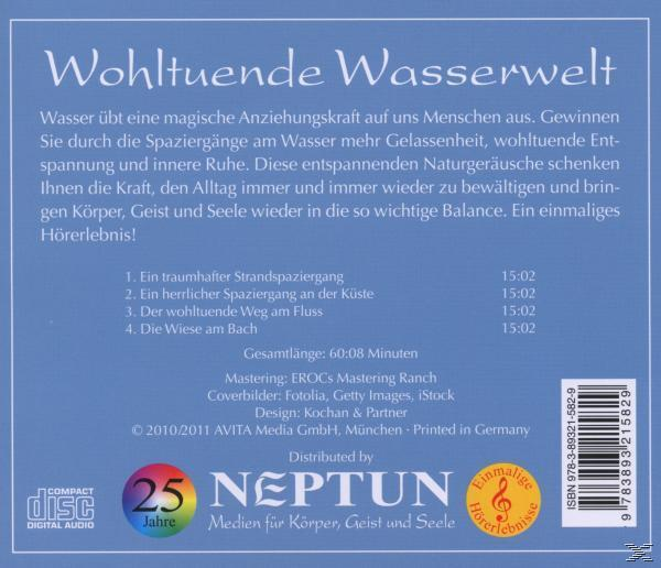 Naturgeräusche - Wohltuende Wasserwelt  - (CD)