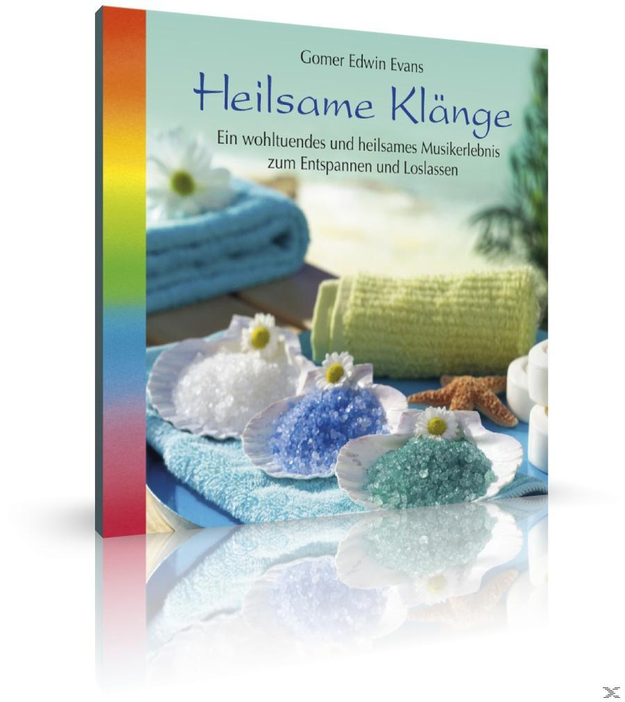 Buchcover mit farbenfrohem Rücken, Muscheln mit Salz und einem Handtuch. Text ist auf Deutsch.