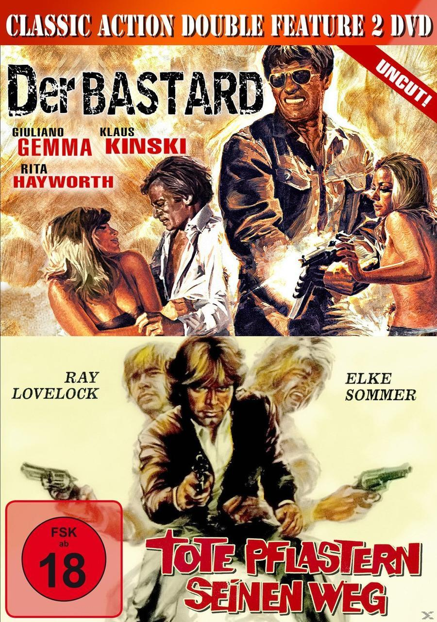 Classic Action Double DVD Feature Bastard pflastern Tote Weg) (Der seinen 