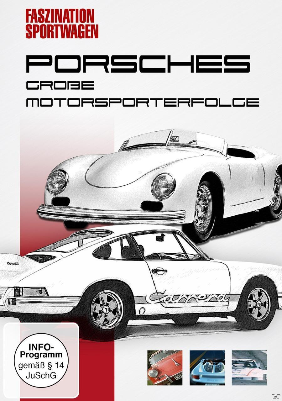 Motorsporterfolge Porsches große DVD