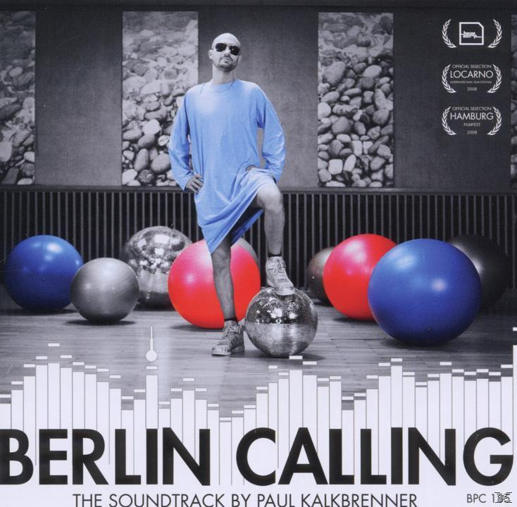 CD-Cover mit einem Mann, der von bunten Bällen umgeben ist, der Titel ist Berlin Calling.