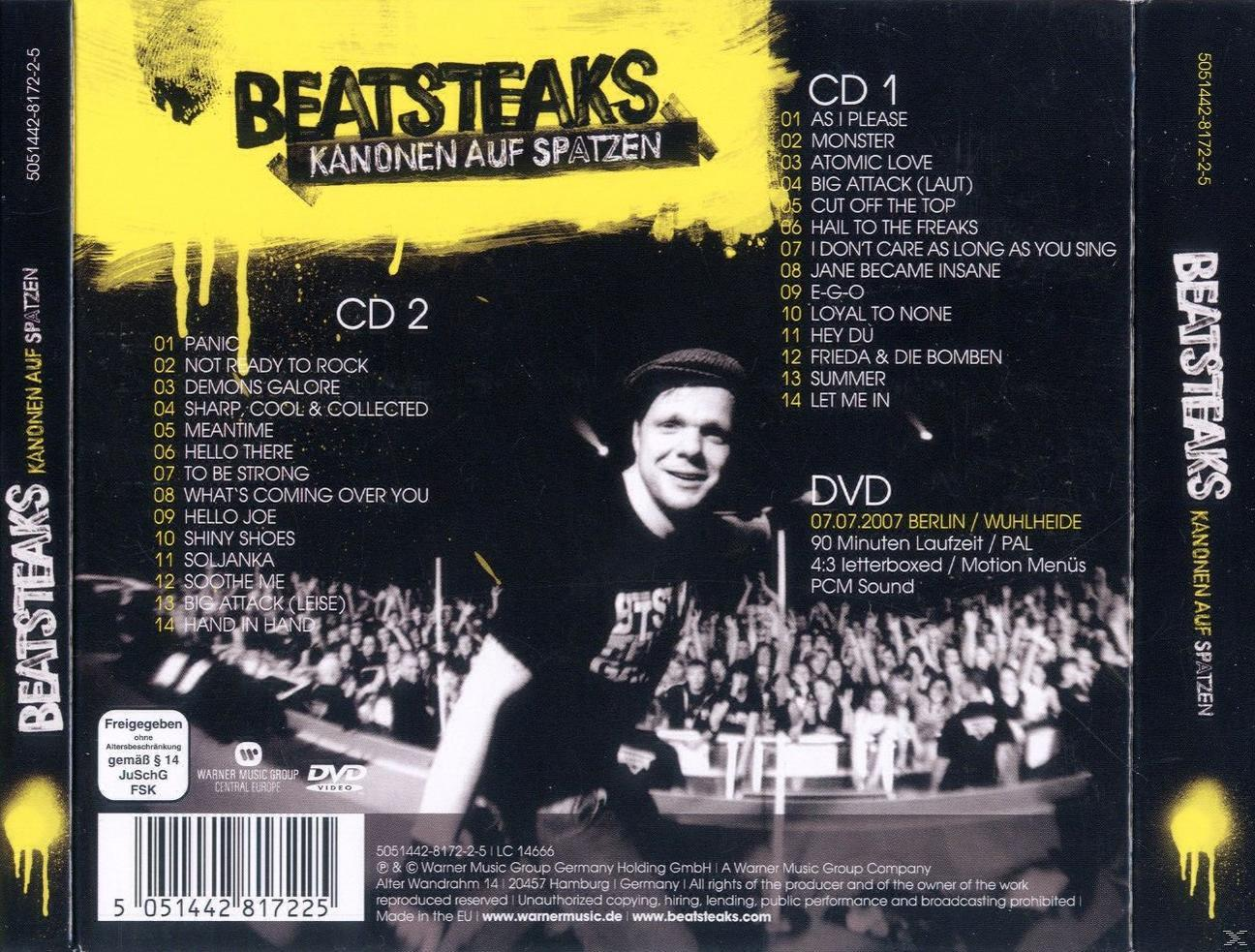 Beatsteaks - Kanonen Auf Spatzen  - (CD + DVD Video)