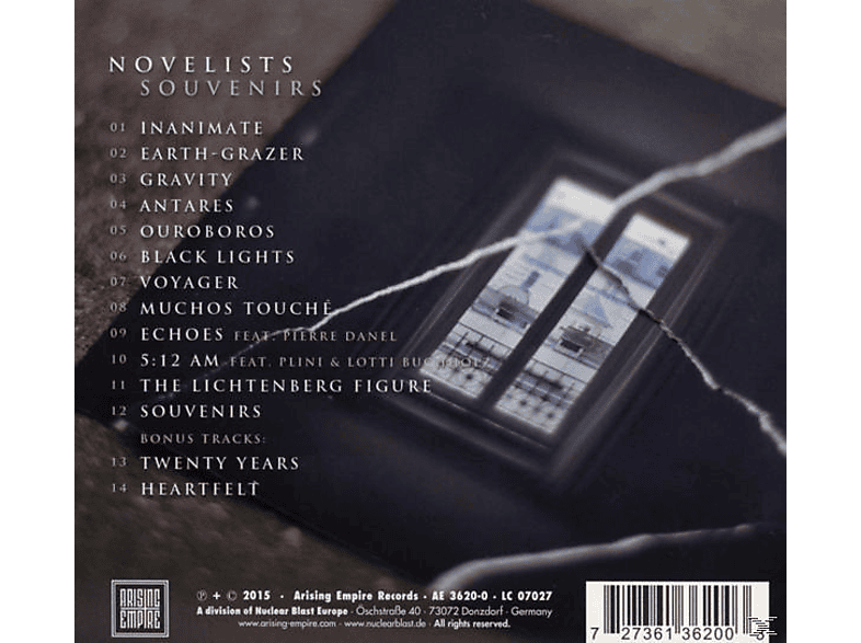 Thumbnail - Novelists - Souvenirs (CD)