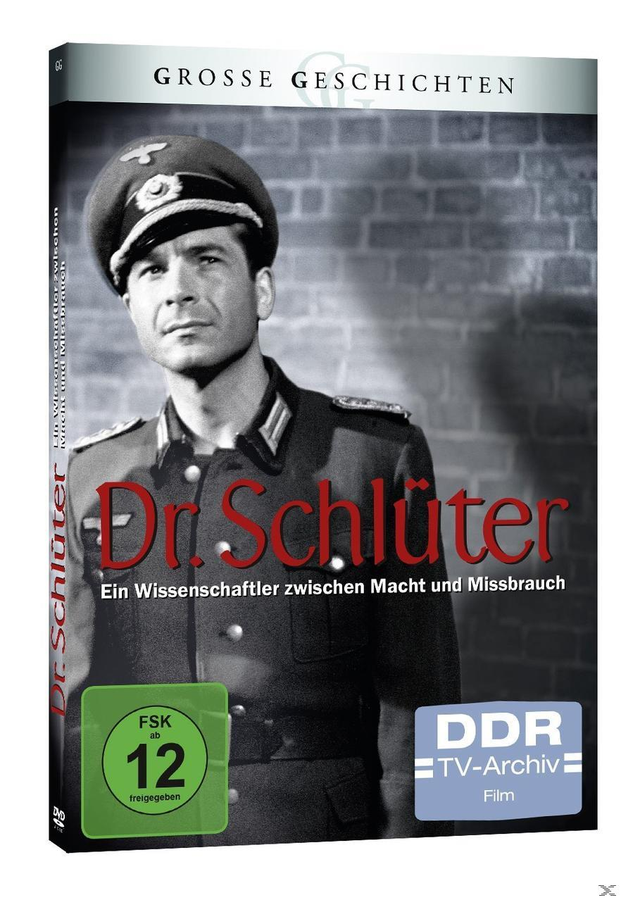 DVD-Cover des Films 'Dr. Schlüter', mit einem Mann in Militäruniform.