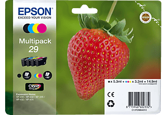 EPSON 29 MULTIPACK B/C/M/Y - Tintenpatrone (Schwarz, gelb, cyan, magenta)