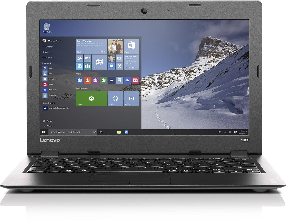LENOVO ideapad 100S-11 - 11,6 Zoll - Intel® Atom® Z3735F - 2 GB - 32 GB - Intel® HD Graphics - Windows 10 (64 Bit)