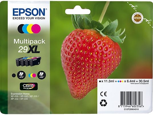 EPSON 29 XL Multipack - Cartuccia di inchiostro (nero/ciano/magenta/giallo)