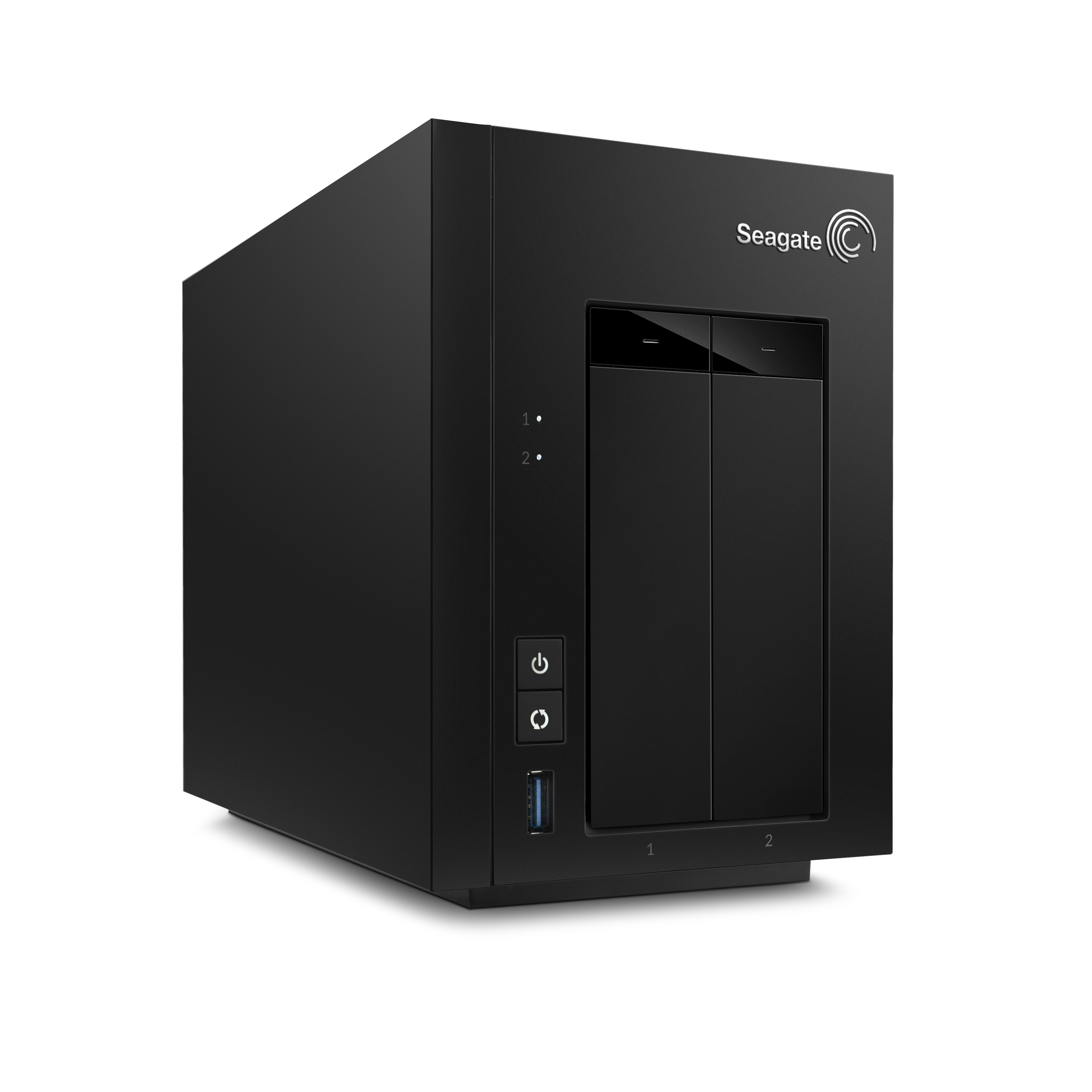 SEAGATE STCT8000200 2-Bay NAS HDD 3,5 Zoll Schwarz}