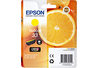 EPSON C13T33444010 - Tintenpatrone (Gelb)