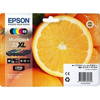 EPSON 33 XL Multipack - Cartouche d'encre (Photo noir/noir/cyan/jaune/magenta)