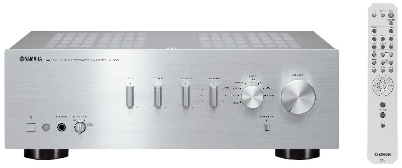 Yamaha As301 Amplificador integrado de 95 w por canal plata stereo 2