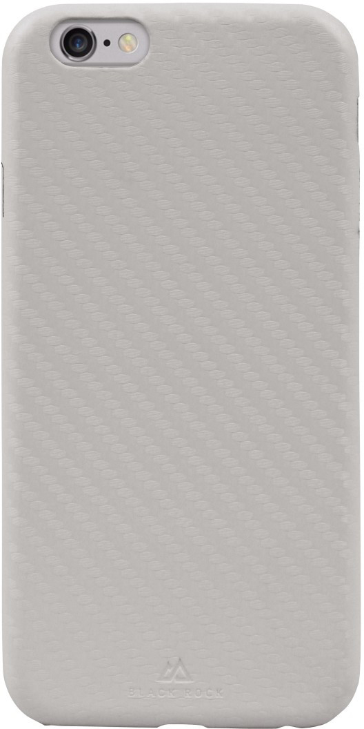BLACK ROCK Flex-Carbon, Backcover, Apple, iPhone 6 Plus, iPhone 6s Plus, Weiß