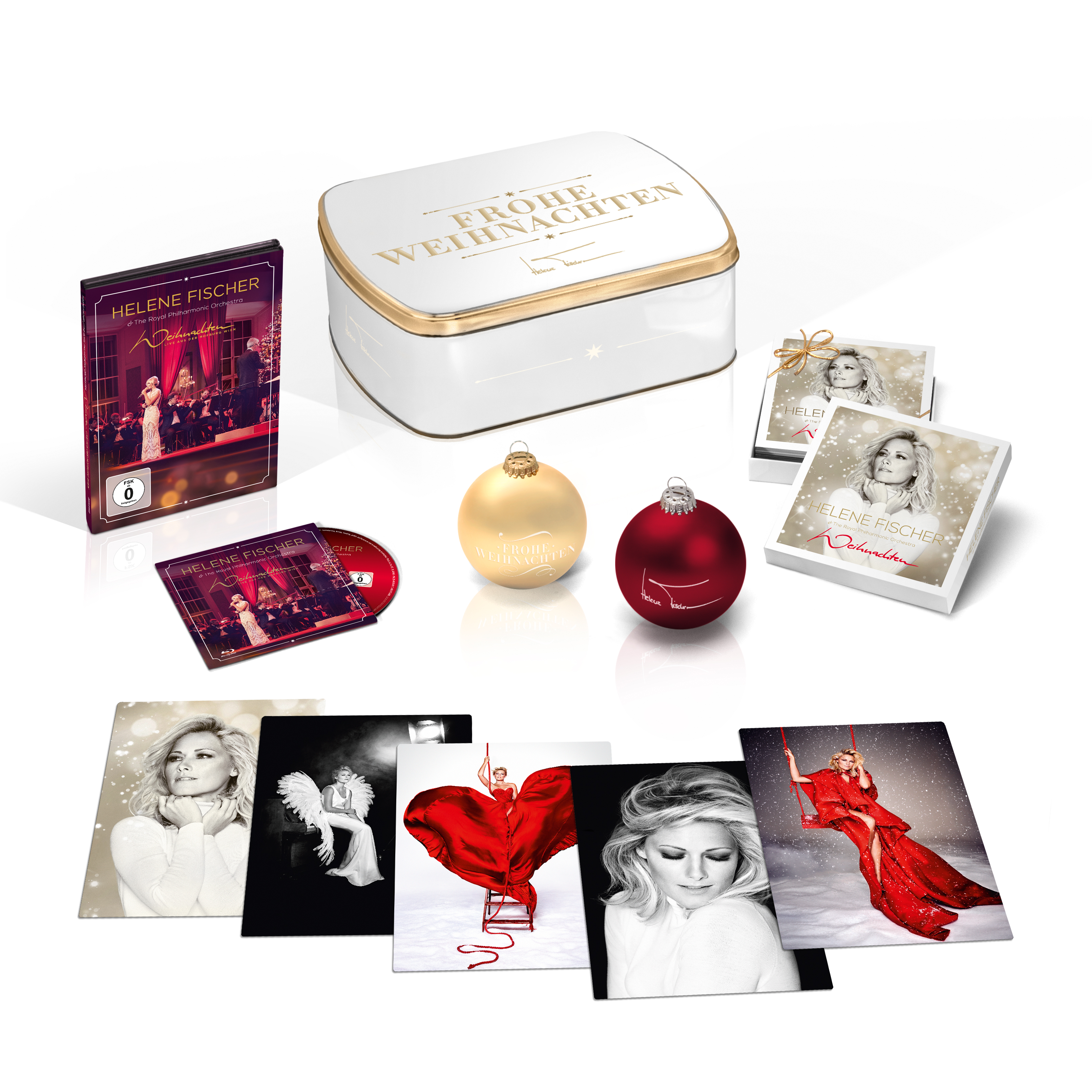 Helene Fischer, Royal Philharmonic Orchestra - Weihnachten (Ltd.Fanbox, mit dem Royal Philharmonic Orchestra)  - (CD + Blu-ray + DVD)