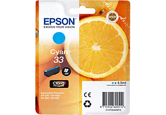 EPSON Original Tintenpatrone Cyan (C13T33424010)