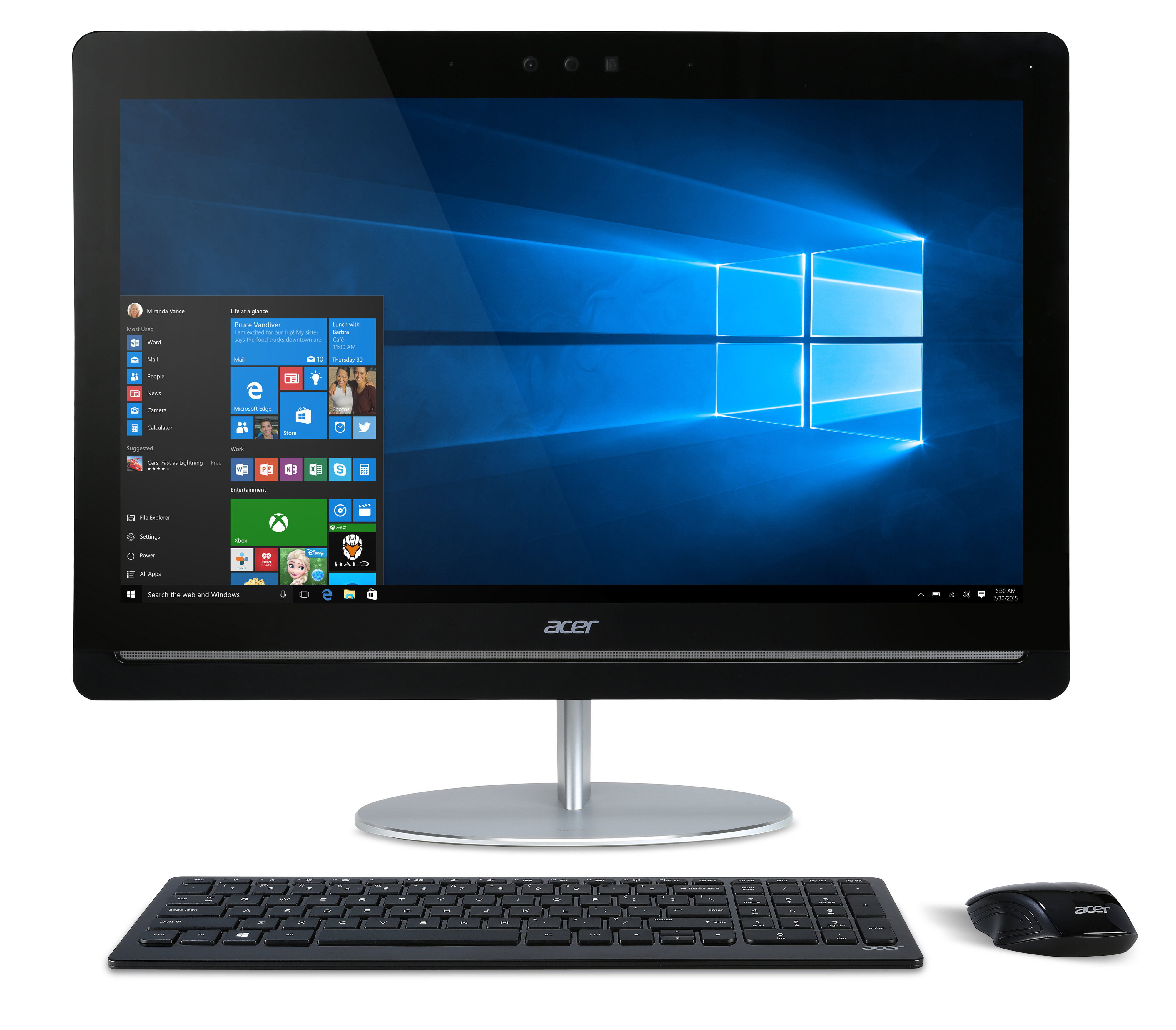 ACER Aspire U5-710 - Core™ i7 i7-6700T - 8 GB - 1 TB - NVIDIA - Windows 10 Home (64 Bit)