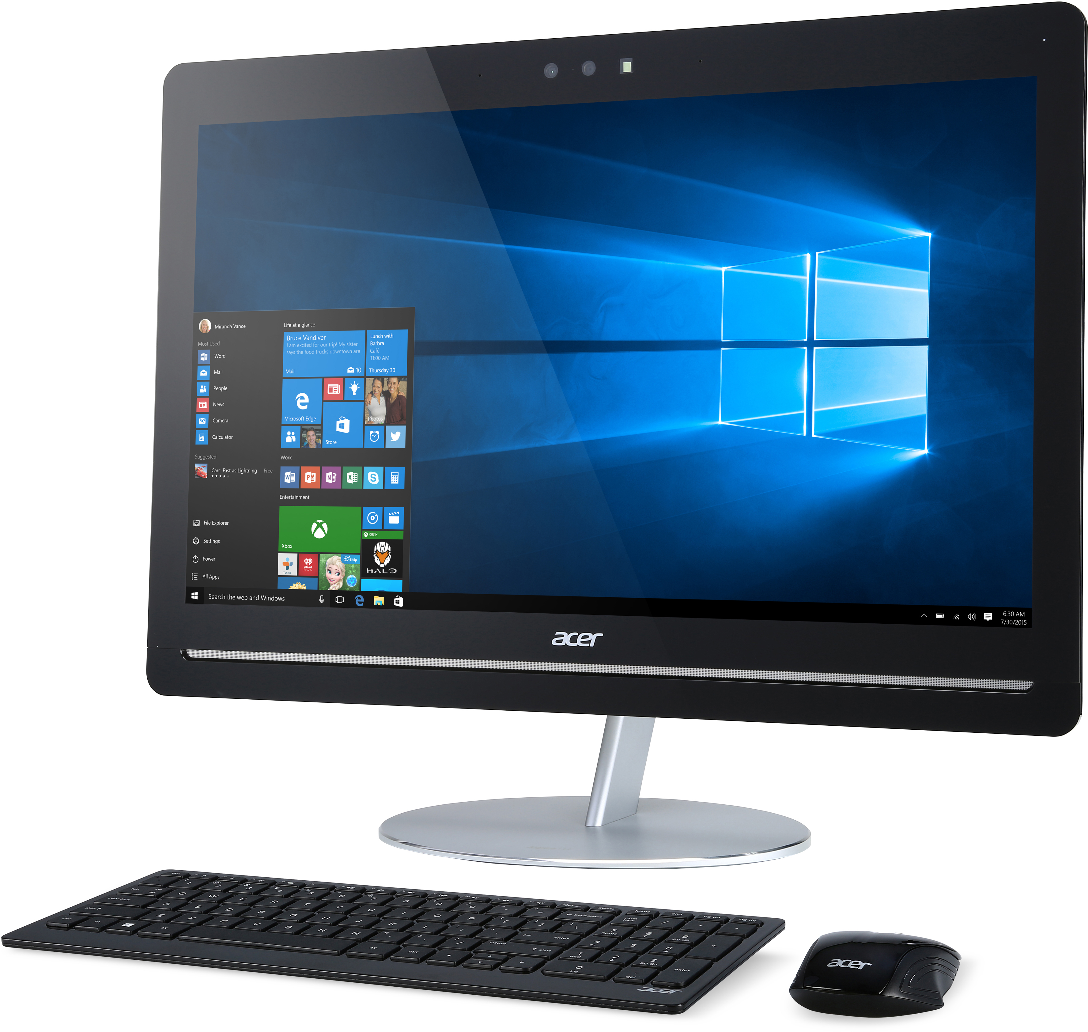 ACER Aspire U5-710 - Core™ i7 i7-6700T - 8 GB - 1 TB - NVIDIA - Windows 10 Home (64 Bit)