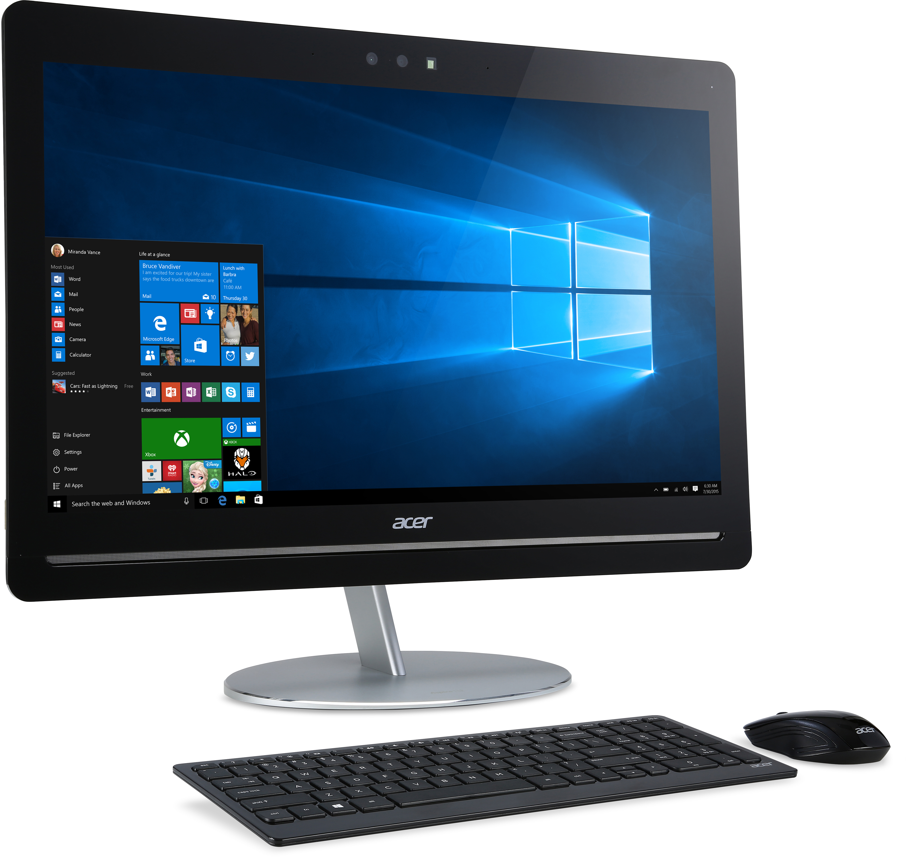 ACER Aspire U5-710 - Core™ i7 i7-6700T - 8 GB - 1 TB - NVIDIA - Windows 10 Home (64 Bit)