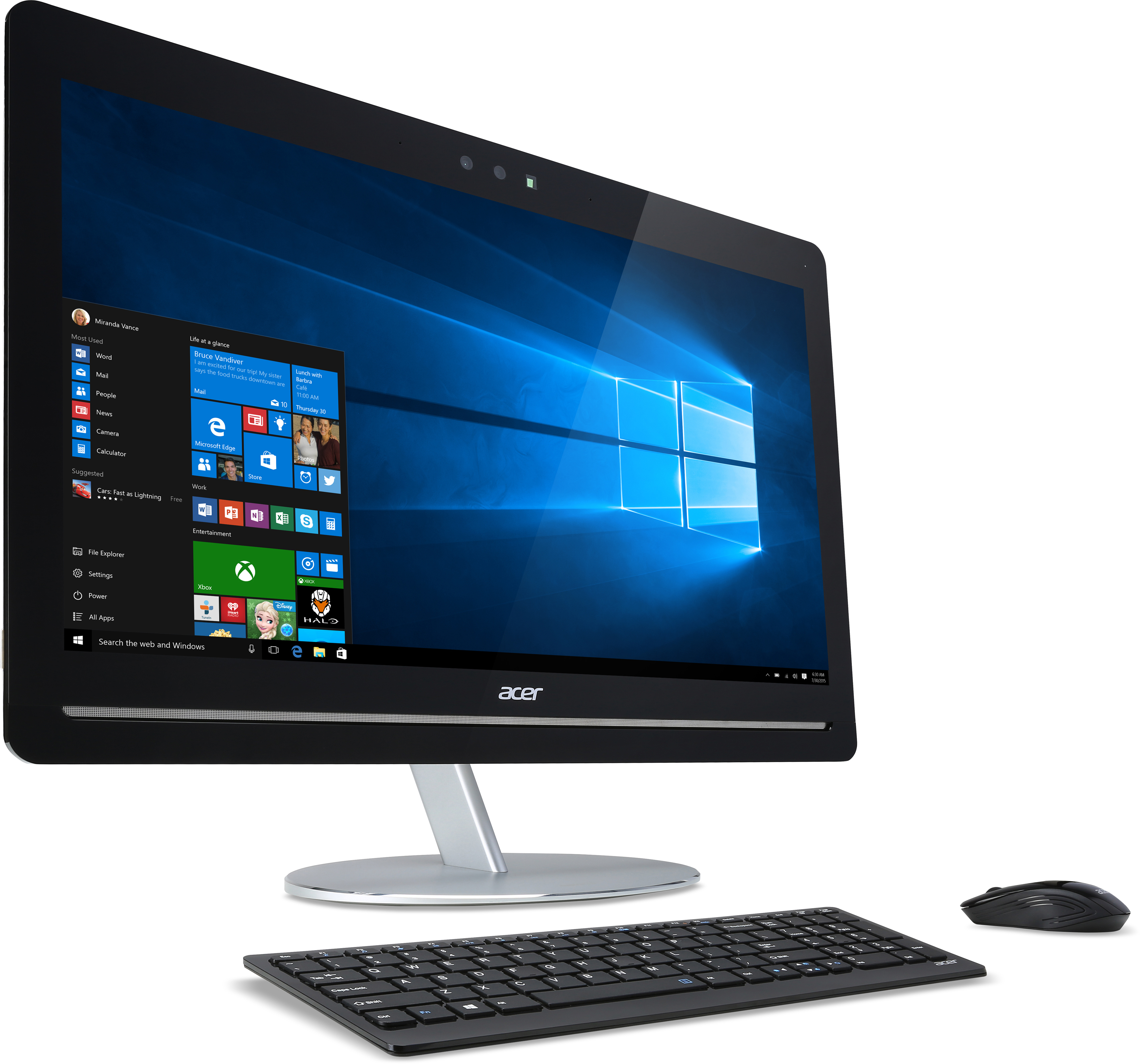 ACER Aspire U5-710 - Core™ i7 i7-6700T - 8 GB - 1 TB - NVIDIA - Windows 10 Home (64 Bit)