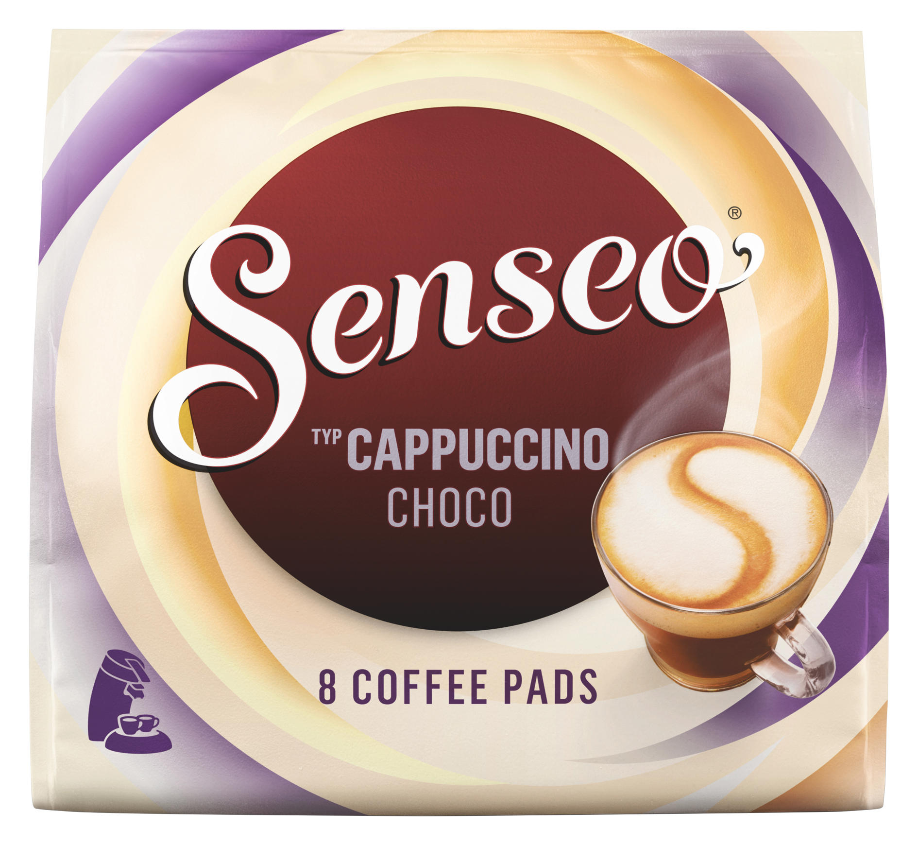 SENSEO Kaffeepads Choco 4022921/4021015 Cappuccino (Senseo®)