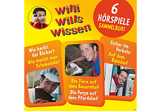 Willi Wills Wissen - (1)Sammelbox Mit 6 Hörspielen  - (CD)