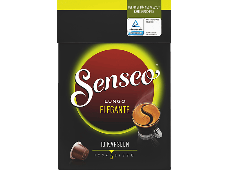 Senseo Lungo Elegante Kaffeekapseln Nespresso Lungo Elegante Mediamarkt