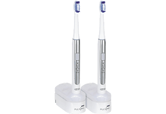 ORAL-B PULSONIC SLIM DUOPACK - Elektrische Zahnbürste (Silber/Weiß)