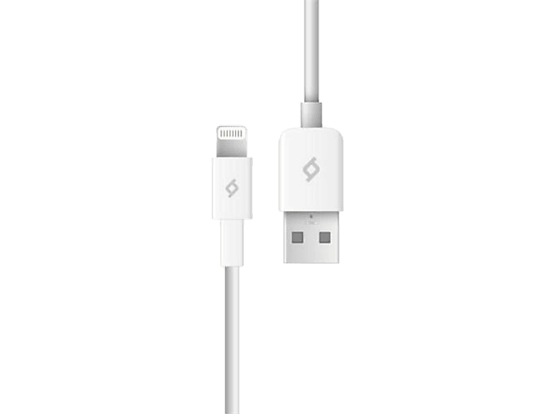 TTEC 2DK7508B  USB-A - Lightning Şarj Kablosu  Beyaz