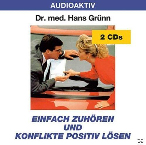 DVD-Hülle mit zwei Personen in einem Auto und Text auf Deutsch. Der Titel lautet 'Einfach zuhören'.