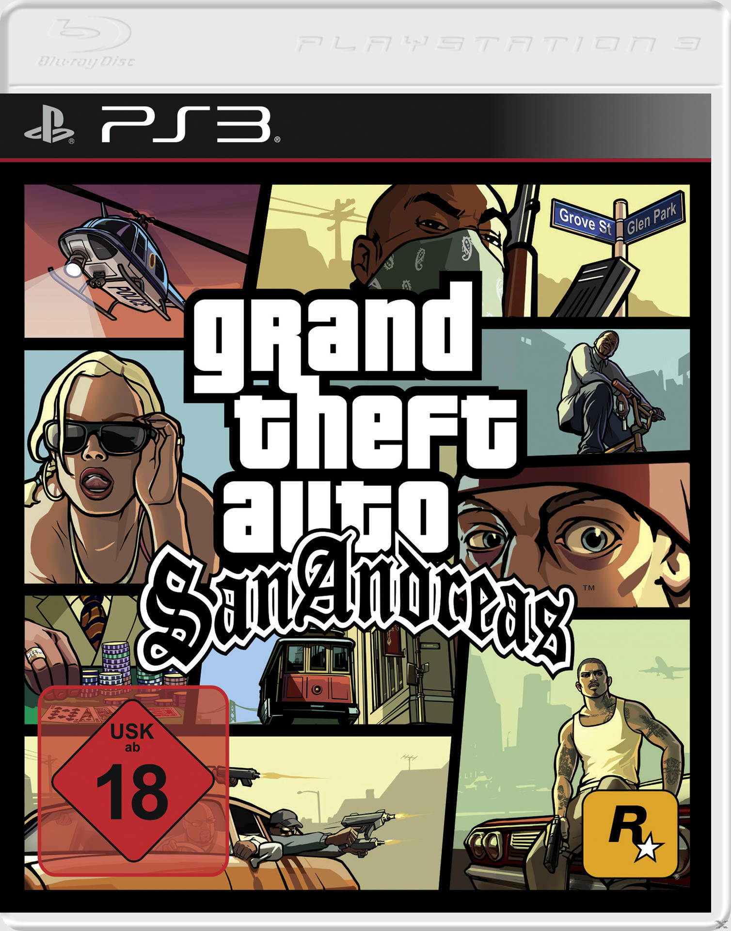 Grand Theft Auto - San Andreas - [PlayStation 3]