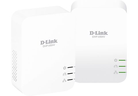 Kit de adaptadores PLC - D-Link DHP-601AV, 1000 Mbps